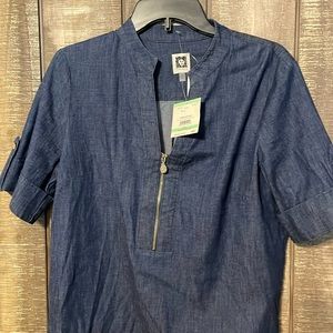 Anne Klein denim dress